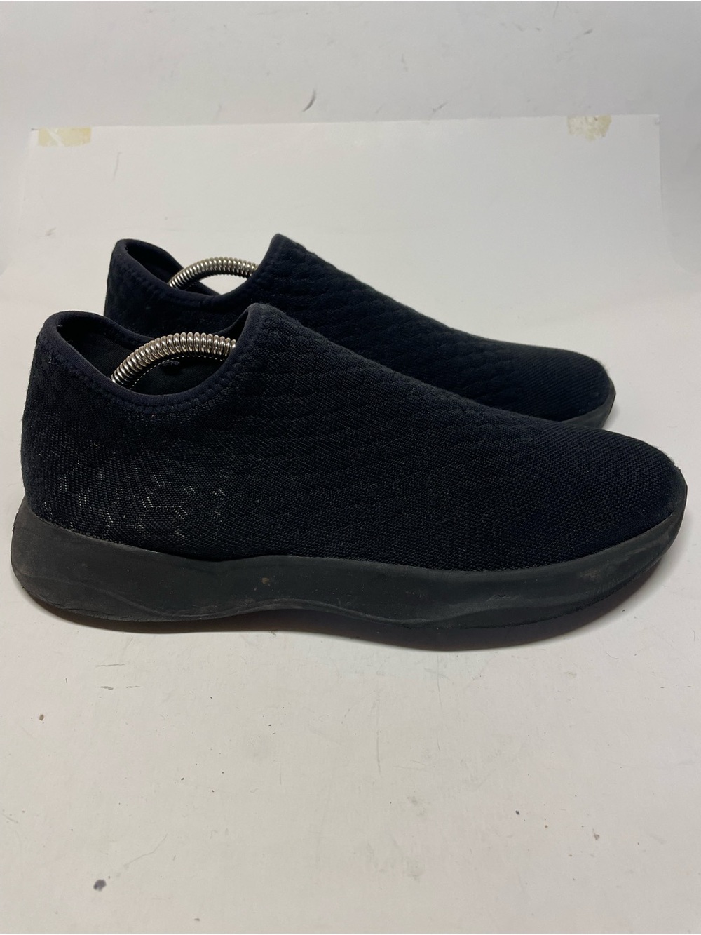 Vessi everyday Slip-On Knit Comfort Sneakers - Black men size 10